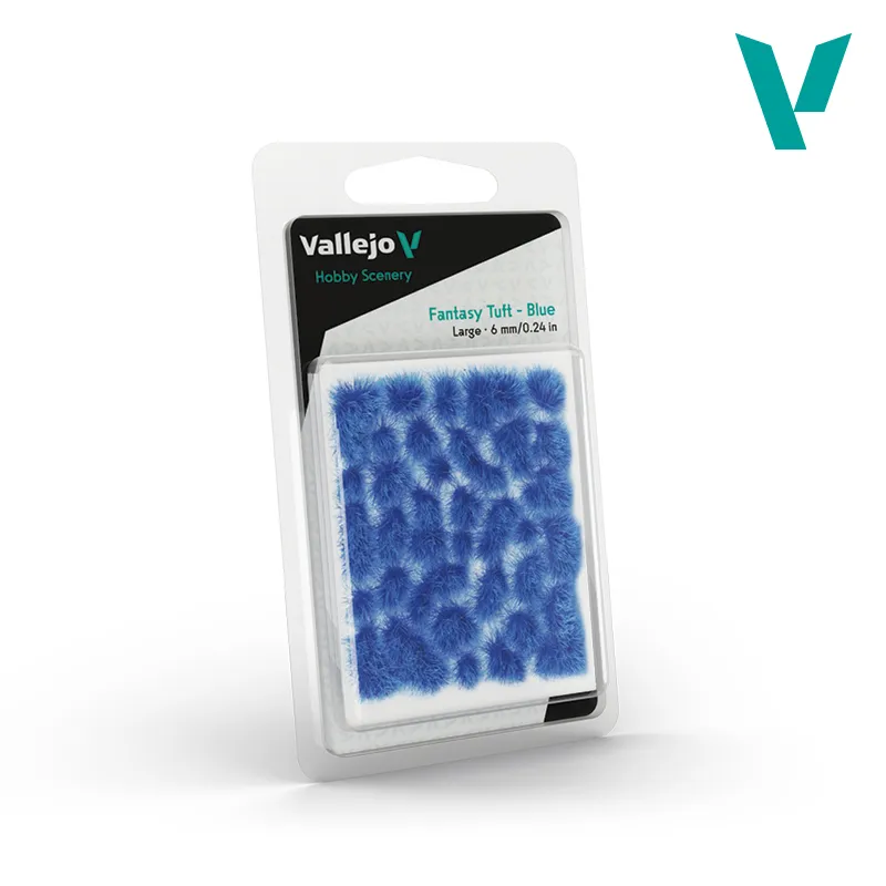 SC434 Fantasy Tuft - Blue: 6 mm.