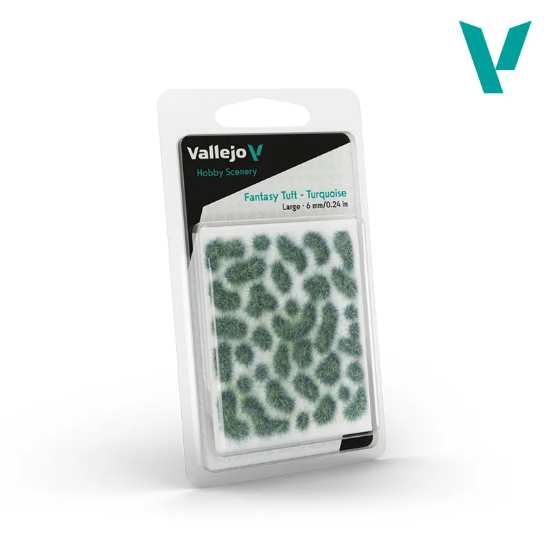 SC432 Fantasy Tuft – Turquoise 6 mm.