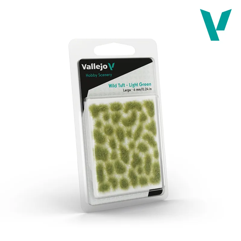 SC417 Wild Tuft – Light Green 6mm.