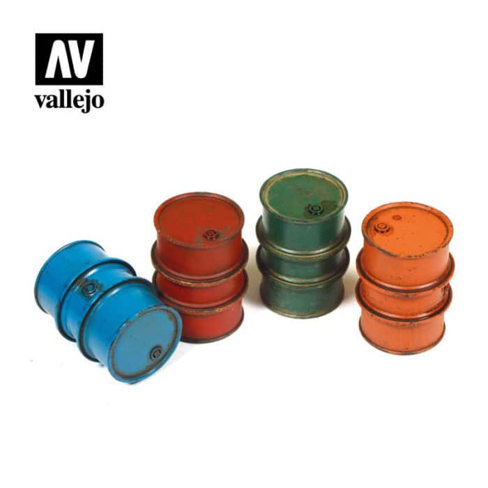 Bidones de gasolina civiles