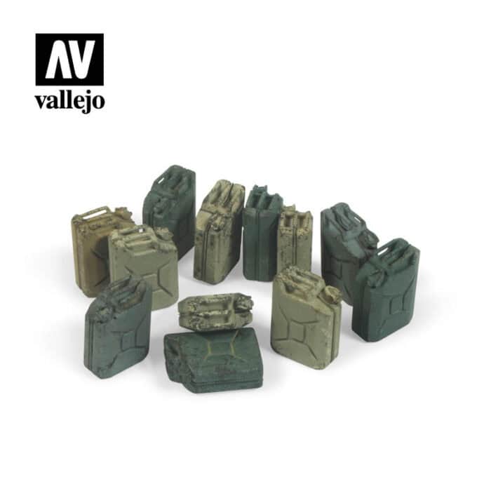 Set de Bidones de gasolina alemanes