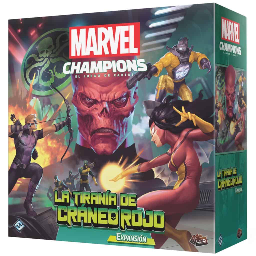 Marvel Champion La Tirania de Craneo Rojo