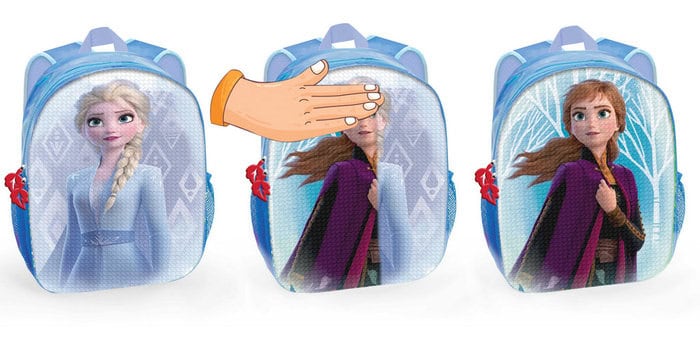 Mochila lentejuelas Frozen 2 Disney 30cm
