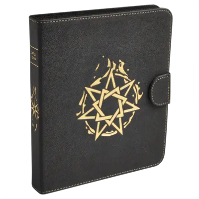 Spell Codex Portfolio - Iron Grey 