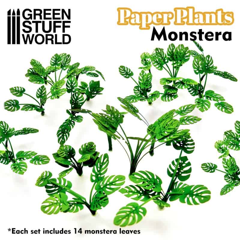 Plantas de Papel - Monstera