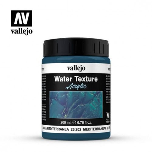 Vallejo Texturas 26202 Azul Mediterraneo