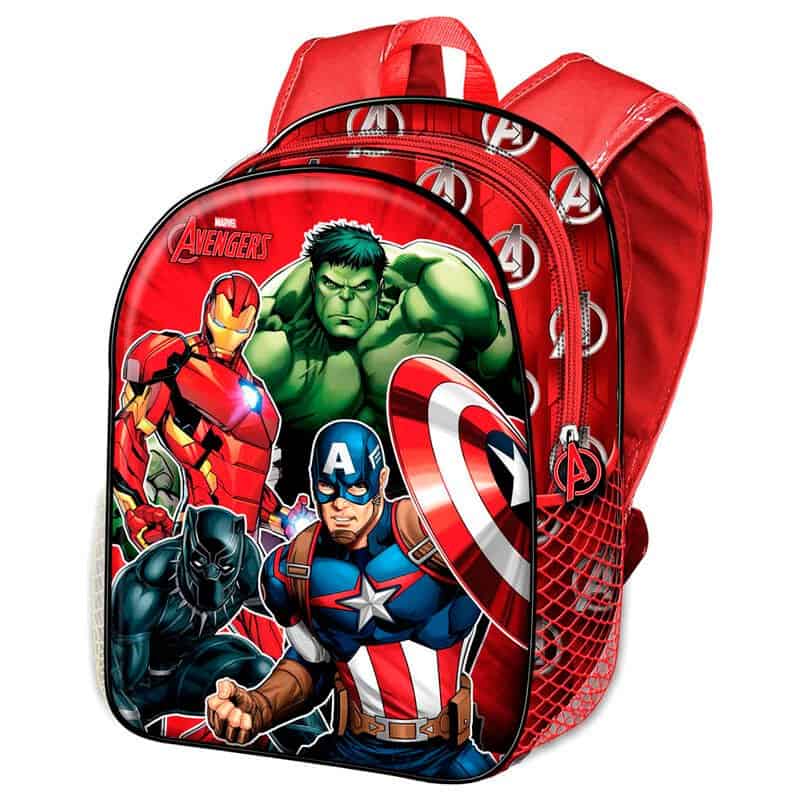 Mochila 3D Vengadores Avengers Marvel 31cm