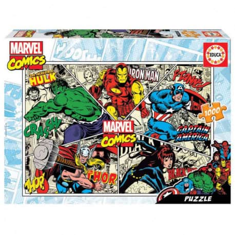 Puzzle Educa 1000 Piezas Marvel Comics