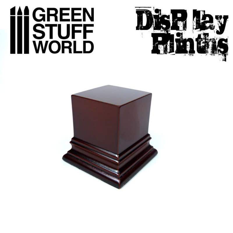 Pedestal Cuadrado 4x4 cm - Marron Avellana