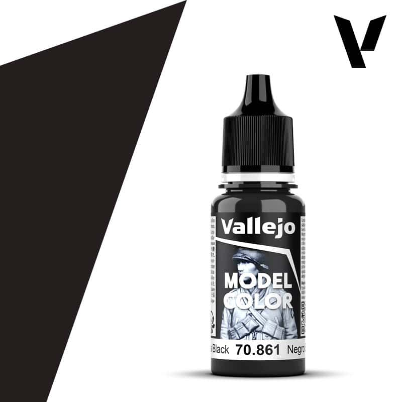 Vallejo 70.861 Negro Brillante 18ml.