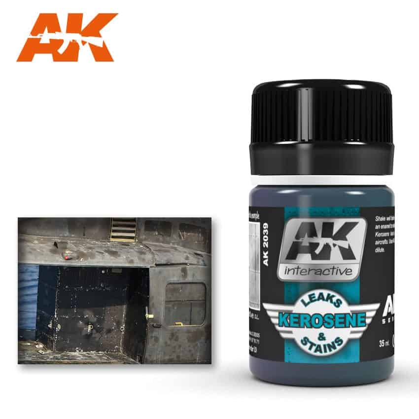 AK2039 Kerosene Leaks & Stains