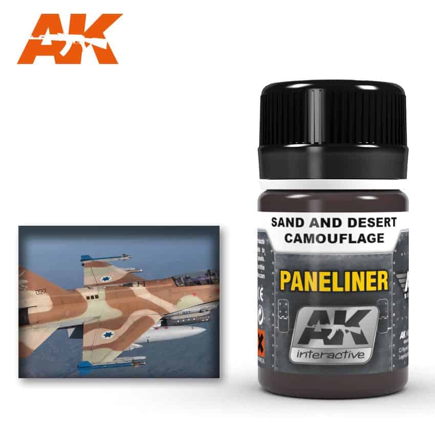AK2073 Paneliner for sand and desert camouflage