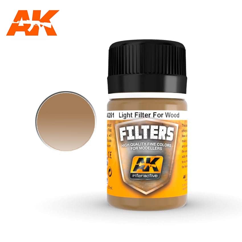 Ak261 Ocher For Sand / Light Filter For Wood