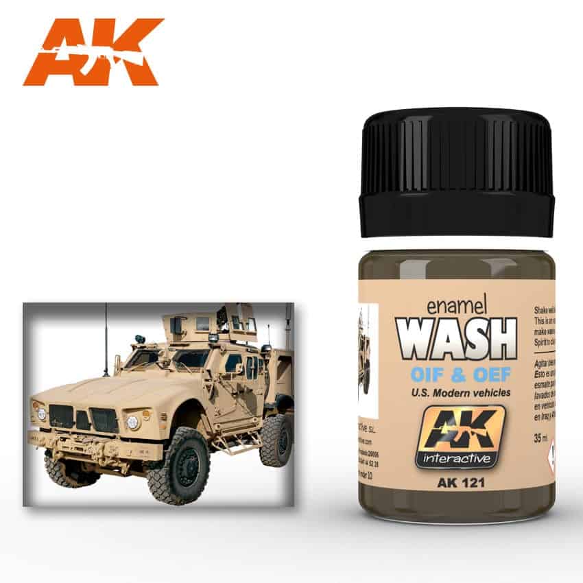 AK121 OIF & OEF Us Vehicles Wash