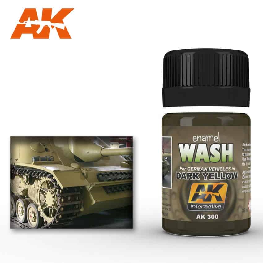 Ak300 Dark Yellow Wash