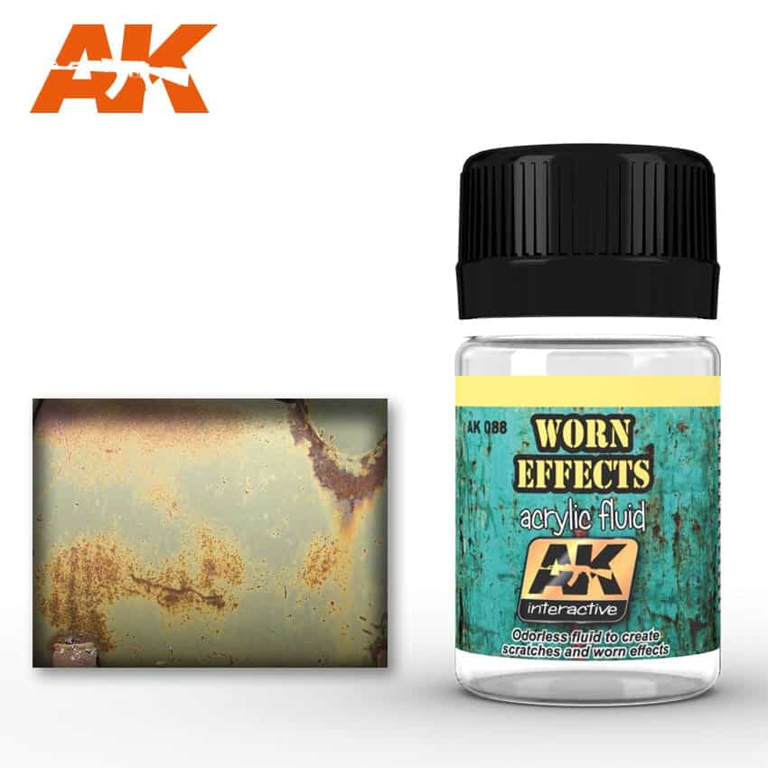 Ak088 Worn Effects Acrylic Fluid