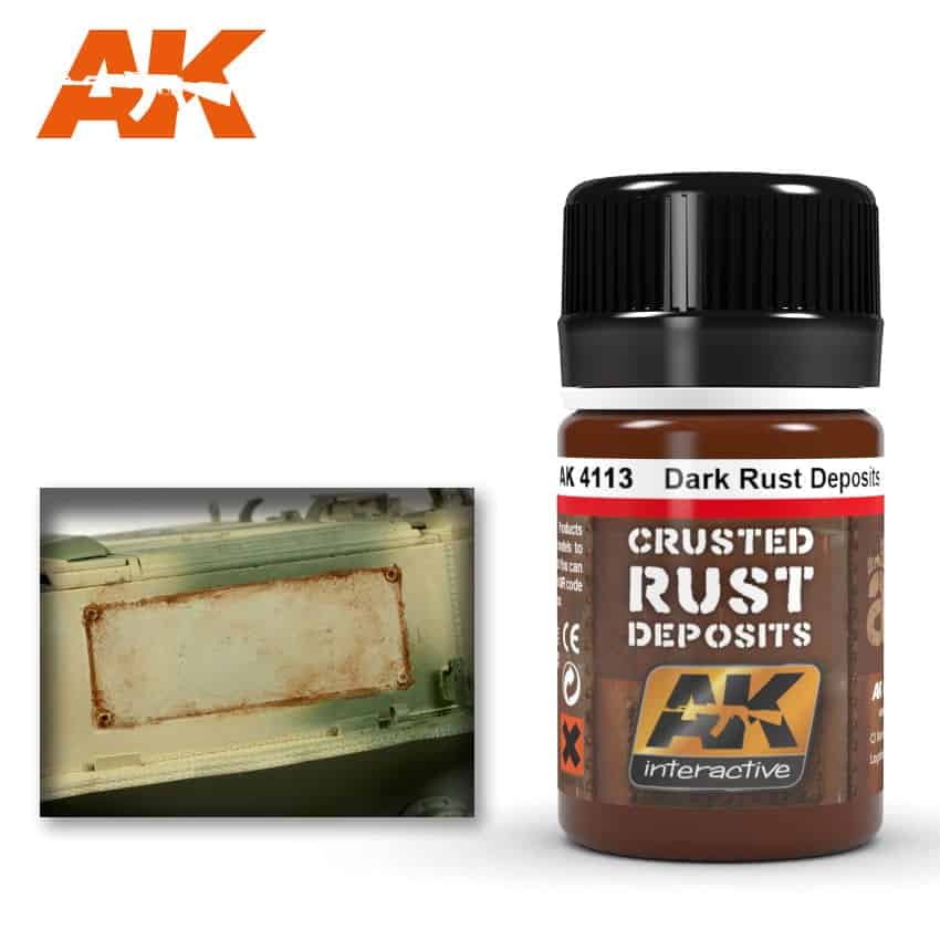 AK4113 DARK RUST DEPOSITS