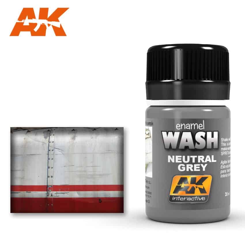 Ak677 Neutral Grey Wash