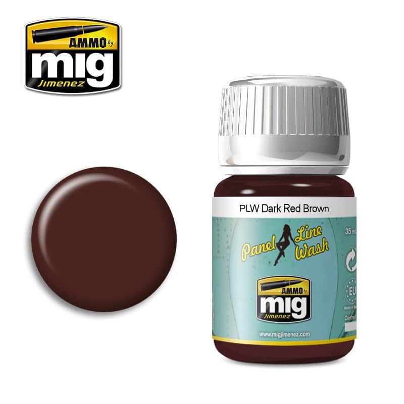 AMIG1605 PLW Dark Red Brown