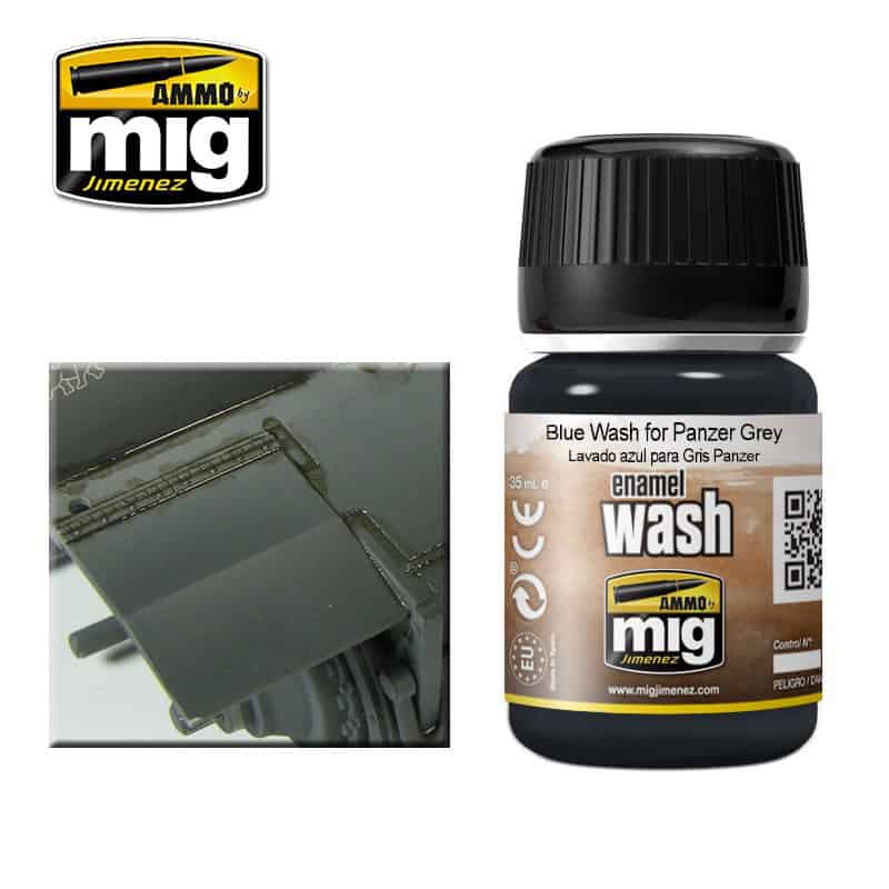 AMIG1006 Blue Wash for Panzer Grey
