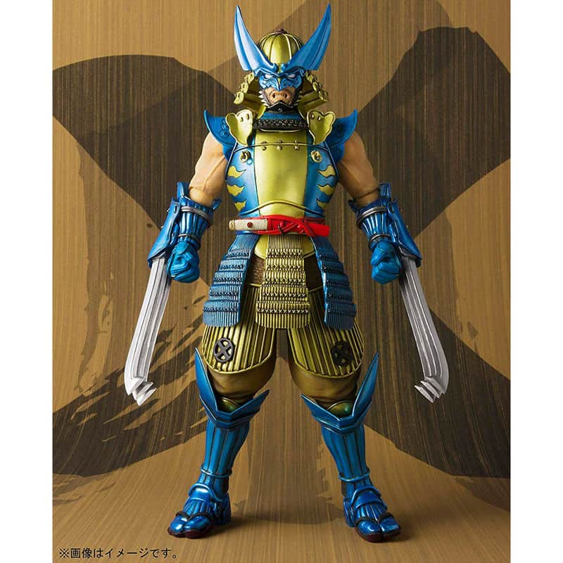 Figura articulada Muhomono Wolverine X-Men Marvel 18cm