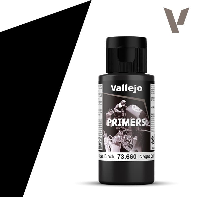 Vallejo Imprimacion Negro Brillante 60ml. 73.660