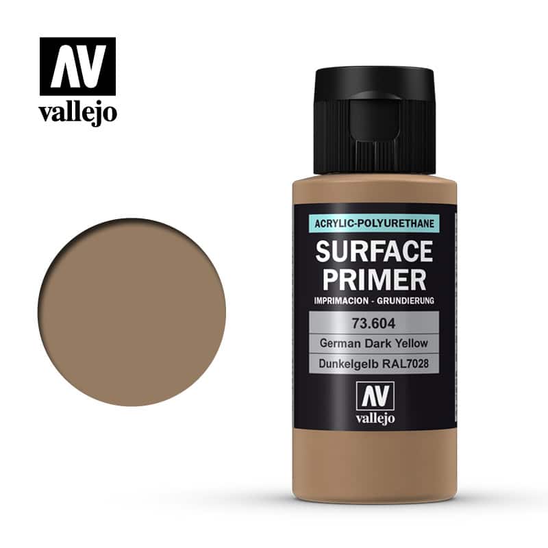 Vallejo Imprimacion Dunkelgelb RAL7028 60ml. 73.604