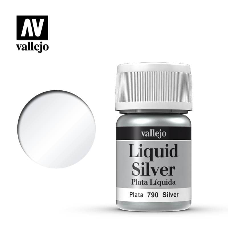 Vallejo Oro Liquido Plata 790