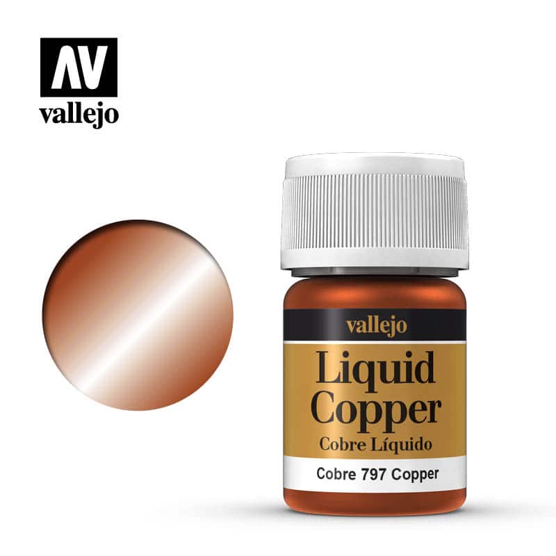 Vallejo Oro Liquido Cobre 797