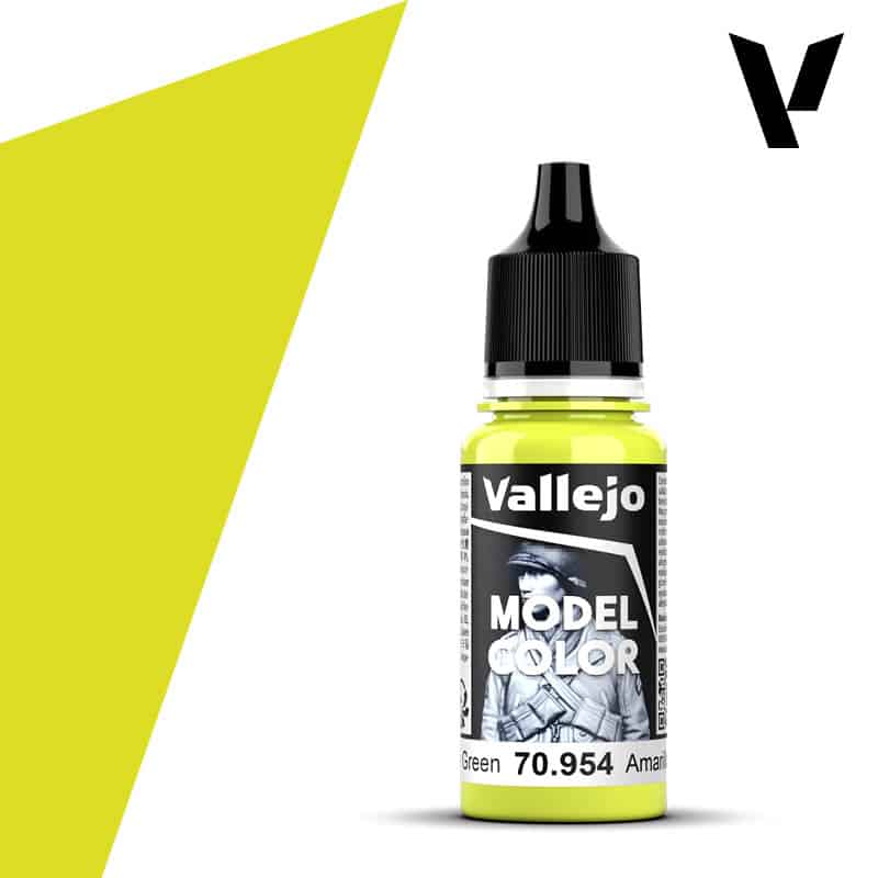 Model Color 70954 Yellow Green / Amarillo Verde