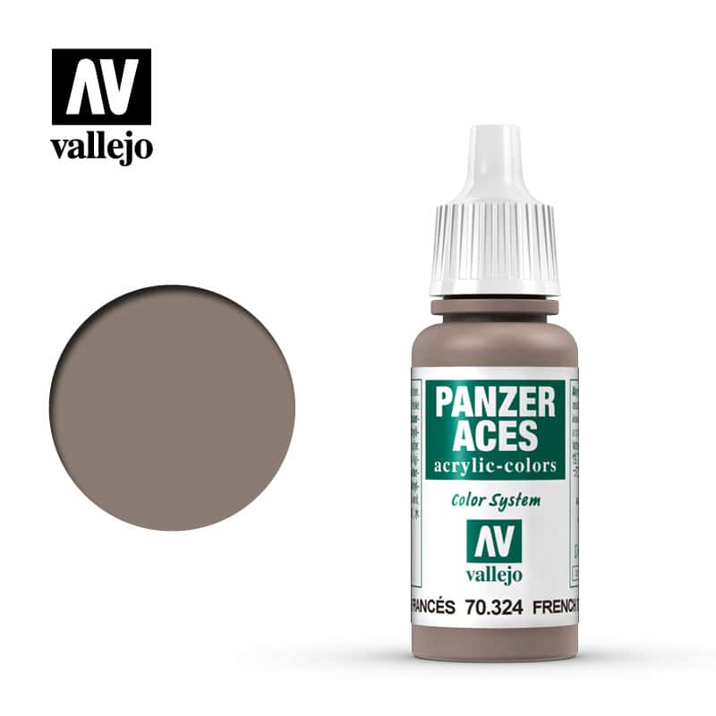 Panzer Aces Vallejo Luces Carrista Frances 70324