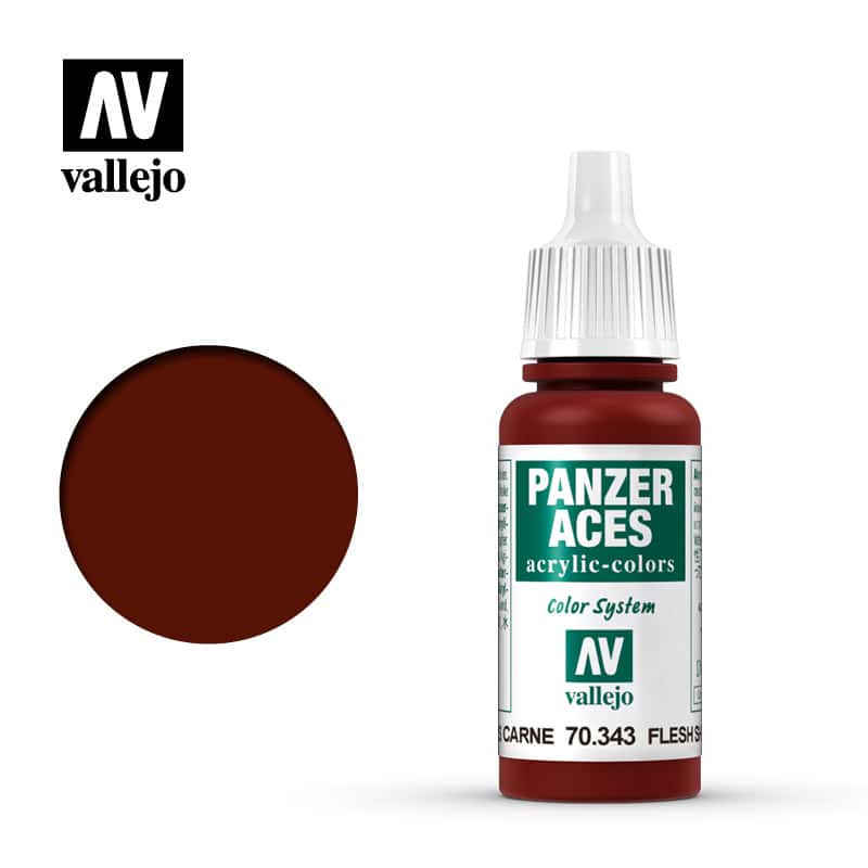 Panzer Aces Vallejo Sombras Carne 70343