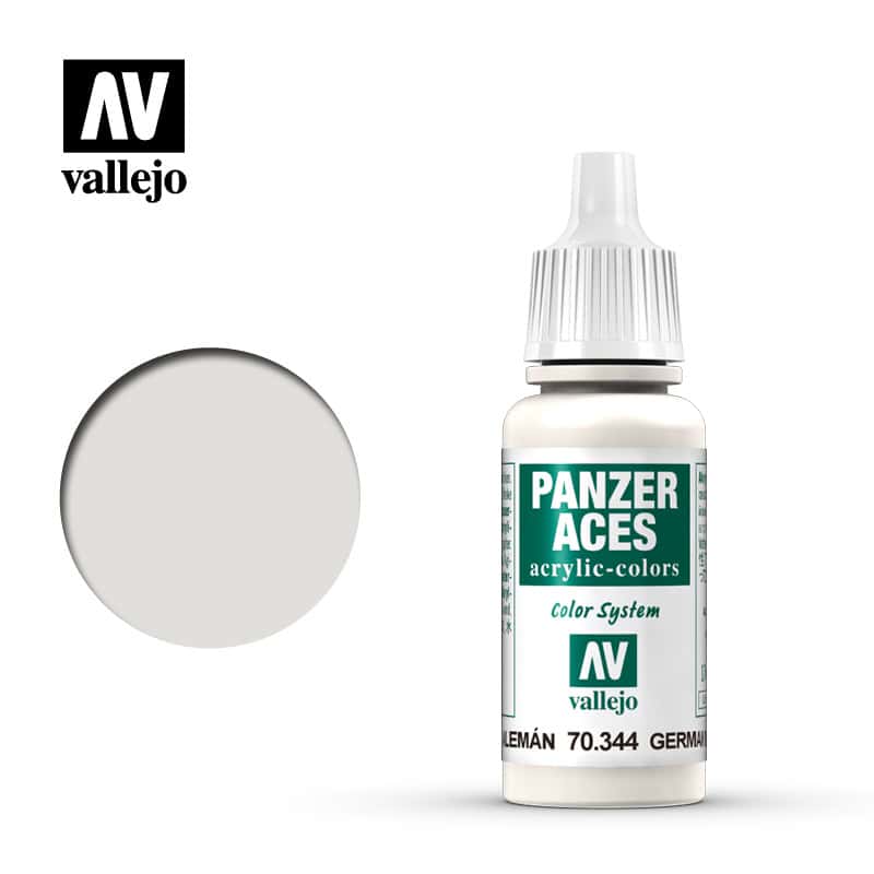 Panzer Aces Vallejo Blanco Carrista Aleman 70344