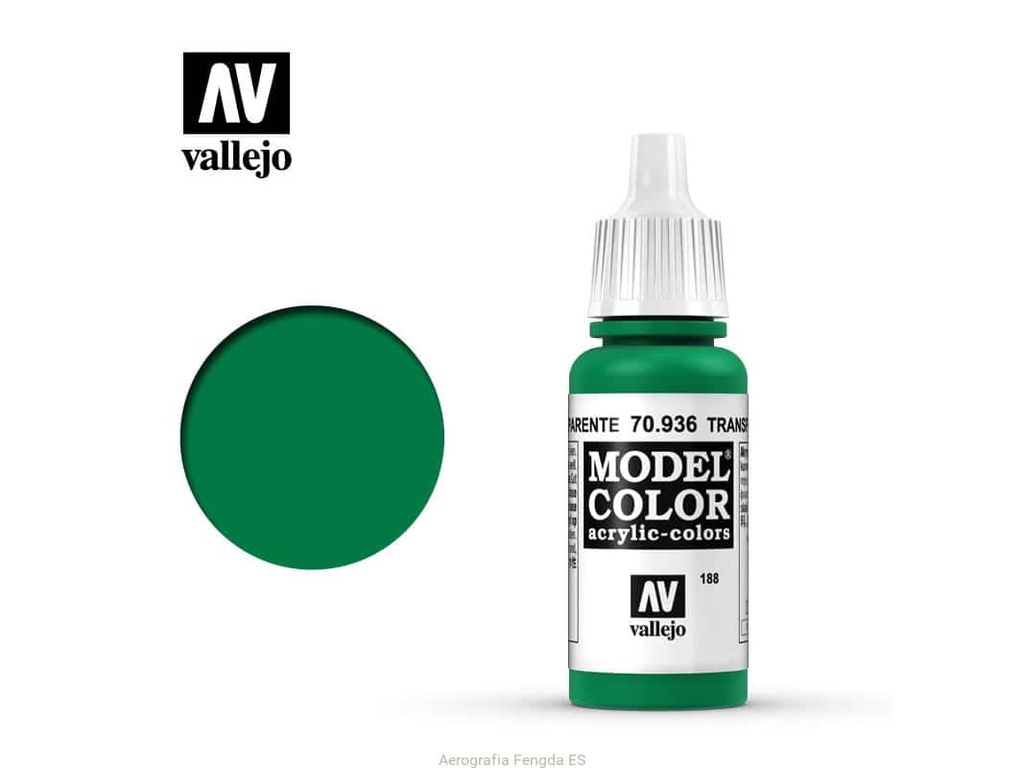 Model Color 70936 Transparent Green / Verde Transparente