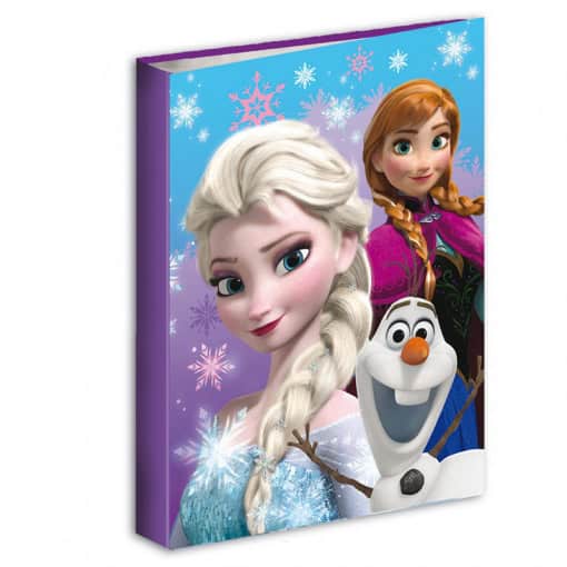 Carpeta Frozen Disney Snow Dots A4 Anillas