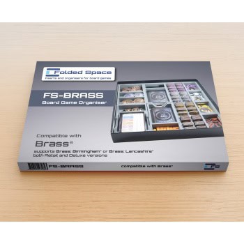 Brass Board Games Organiser