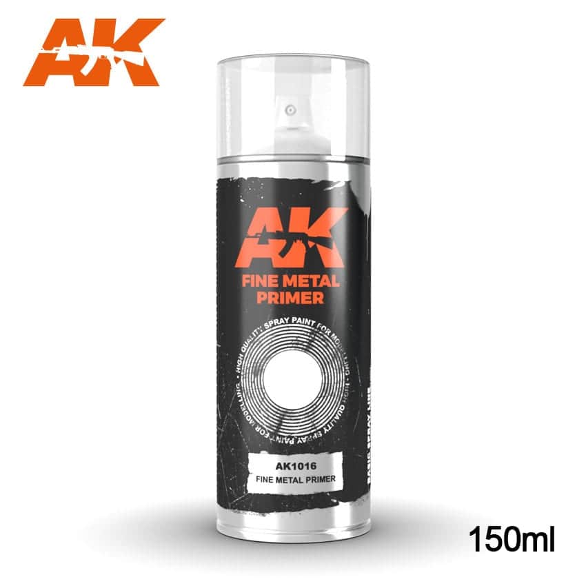 Fine Metal Primer - Spray 150ml AK1016