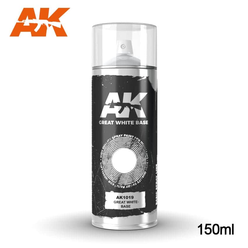 AK1019 Great White Base - Spray 150ml
