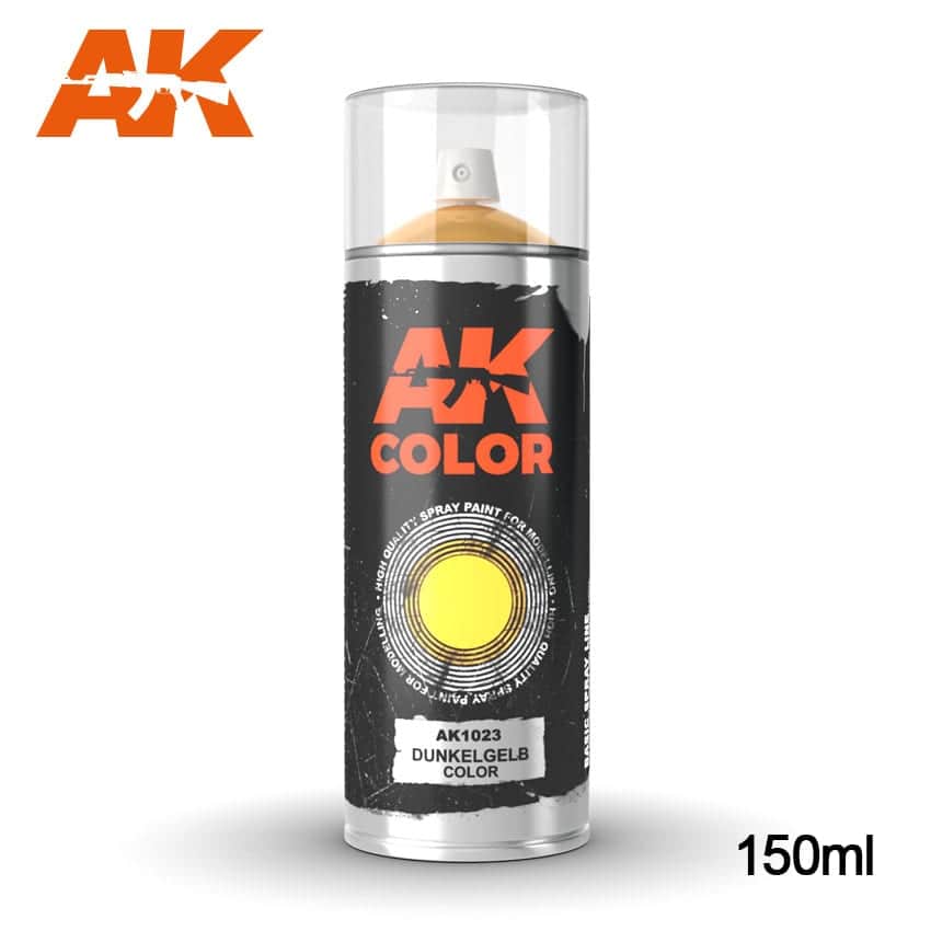 AK1023 Dunkelgelb color Spray 150ml AK1023