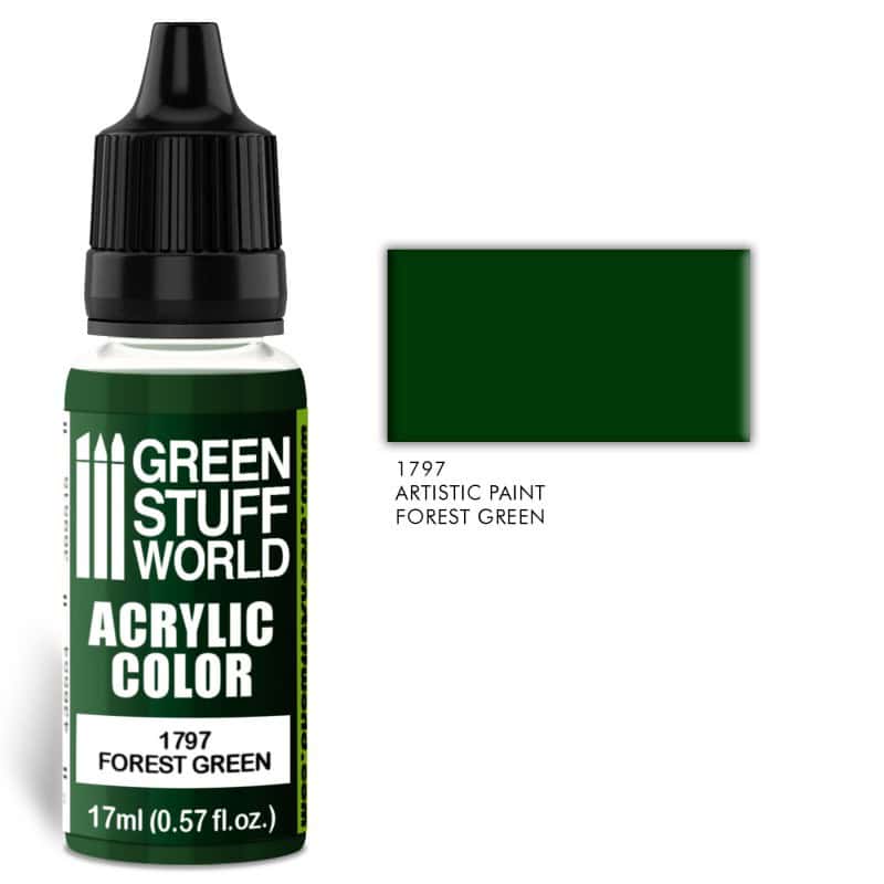 Acrylic Color 1797 FOREST GREEN