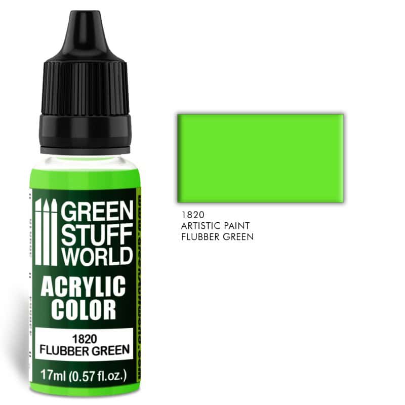 Acrylic Color 1820 FLUBBER GREEN