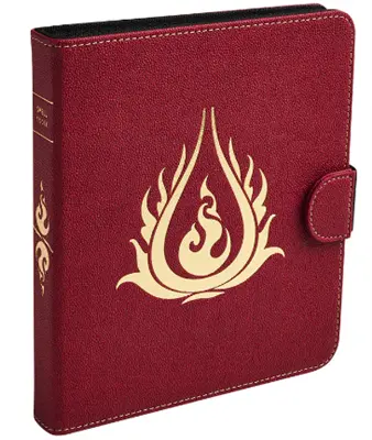 Dragon Shield Spell Codex - Blood Red 