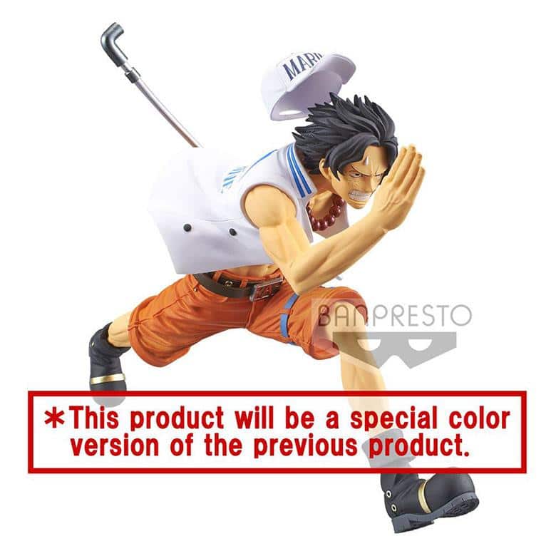 ONE PIECE - PORTGAS.D.ACE (Special Color) - MAGAZINE - 13 cm