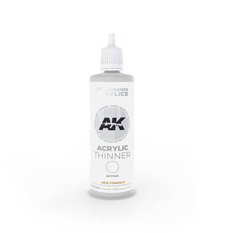 Acrylic Thinner 100 ml 3ª Generacion