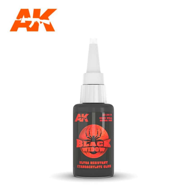 Black WidowI Cyanocrylate Glue / Pegamento Cianoacrilato