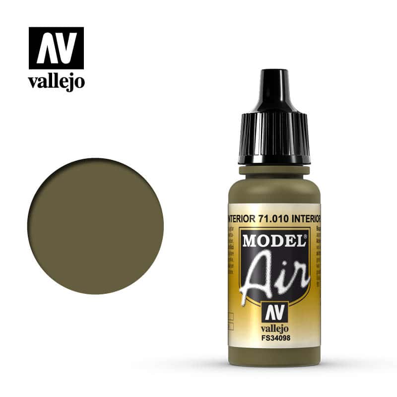 Vallejo Model Air 71.010 Verde Interior