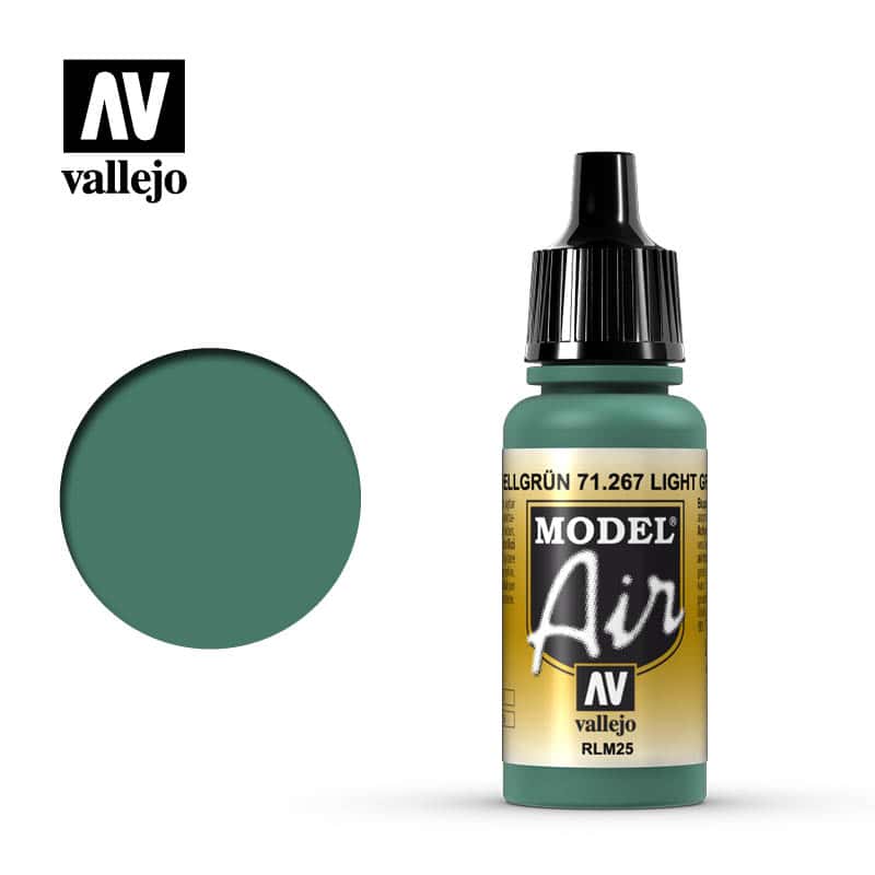 Vallejo Model Air 71267 RLM25 Hellgrun 17 ml.