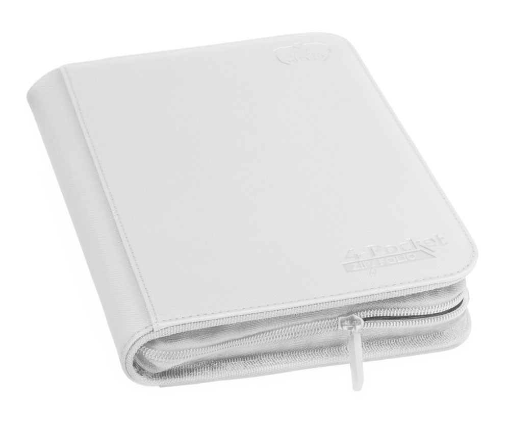 Ultimate Guard Zipfolio 160 - 8-Pocket XenoSkin Blanco 