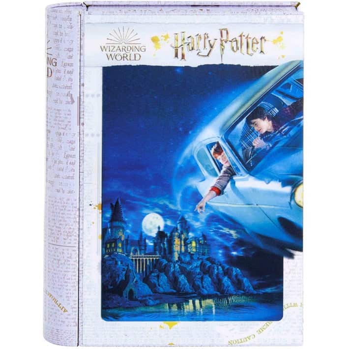 Puzzle prime 3D lenticular 300 piezas Harry Potter y Ron en el Ford Anglia (caja contenedora libro)