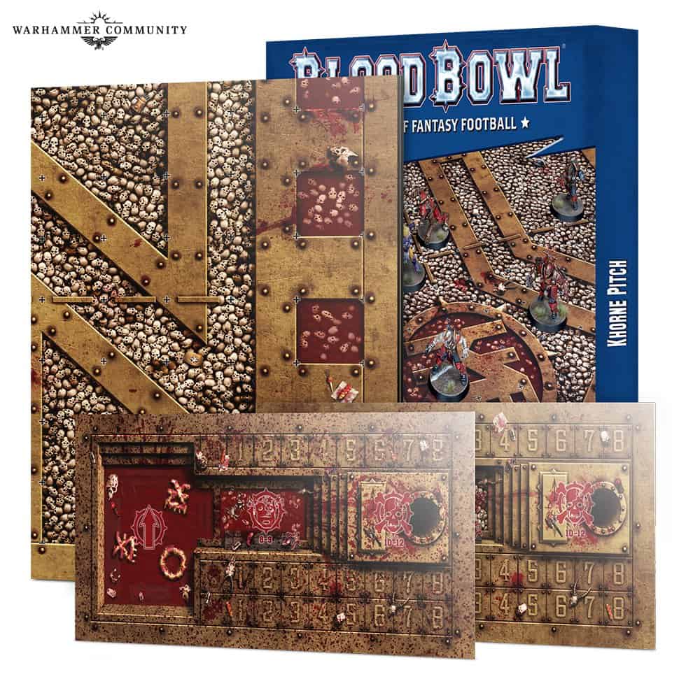 BLOOD BOWL: KHORNE PITCH & DUGOUTS